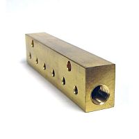 Brass manifold 6-24-M26-wayfor gashydraulic