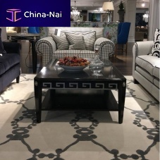 Classic coffee table 740 B lacquered woodbeechbeech base