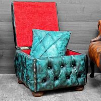 Wooden storage box Boxleather