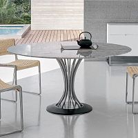 Contemporary table Radaroaklacquered MDFceramic