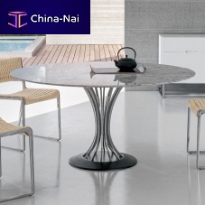 Contemporary table Radaroaklacquered MDFceramic