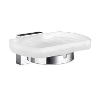 Wall-mounted soap dish H0861002chrome-plated brassglassfor hotel
