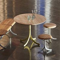 Traditional table ATLASoakashlaminate