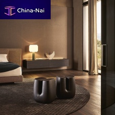 Contemporary side table UBEsolid woodsolid wood basehome
