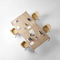 Contemporary table TERRAwoodenwooden baserectangular