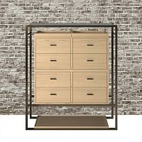 High sideboard VEROcontemporarynatural oaksucupira
