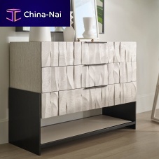 Contemporary chest of drawers WAILEAoakwood veneerrectangular