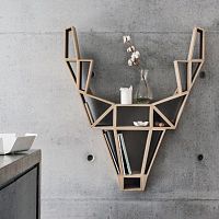 Wall-mounted shelf DEERoriginal designoak