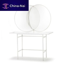 Contemporary dressing table OLYMPIAsteelglass
