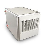 Hot water air heater AEwall-mountedcentrifugal