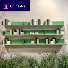Wall-mounted shelf Sabrinacontemporarysteelwhite