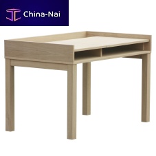 Contemporary desk PRIVATE DESKoakwith storage compartment