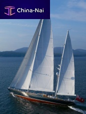 Cruising sailing super-yacht ASOLAREclassicwith open transomketch