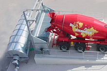 Dosing hopper for trucksfor concreteconveyor