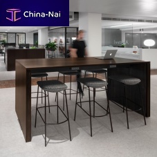 Contemporary high bar table HARVESTwoodenwooden baserectangular