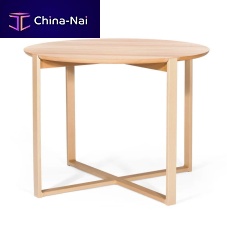 Contemporary side table Delta 726oakbeechoak base