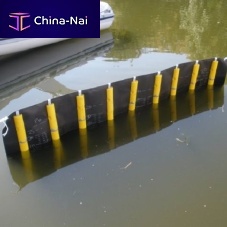 Pollution control boom VBRfloatingintertidal