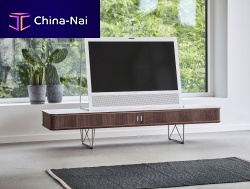Contemporary TV cabinet AK 2720oakwalnutash