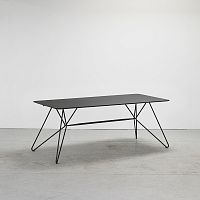 Contemporary dining table SKETCHmetalrectangularhome