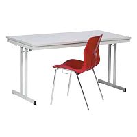 Contemporary table TPH 120x70metalmetal baserectangular