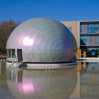 Pitched roofing MULTI-PURPOSE HALL CESBRONaluminumcompositemetal look