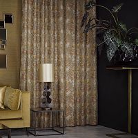 Upholstery fabric CLEMENCE for curtainfloral patterncotton