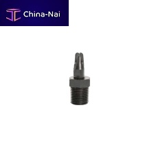 Cleaning nozzle 1109-PEEK-NPTcompressed airhollow-conestainless steel