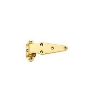 Furniture hinge P102BISLPbrasspolishedclassic
