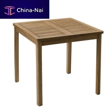 Contemporary dining table IBIZAteakteak basesquare