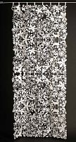 Patterned curtain UNTIL DAWNtab-topsynthetic