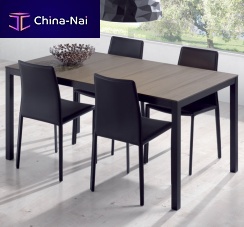 Contemporary table CLSICAwoodenrectangularextending