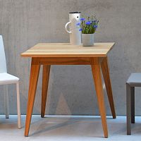 Contemporary side table XAVERwood veneersquarehome