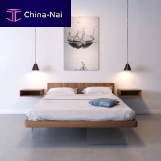 Floating bed doublesinglecontemporary