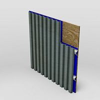 Aluminum roofing sheet MT TRAPEZOIDALcoppercorrugated