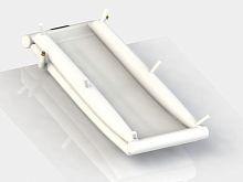 Aircraft evacuation slide SR-320Fsingle-lane