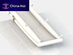 Aircraft evacuation slide SR-320Fsingle-lane