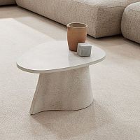 Contemporary coffee table FOSSILcementcement basecentral base