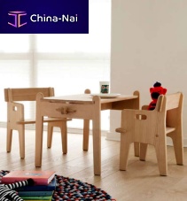 Contemporary table CH411 woodenchild's unisexby Hans J. Wegner
