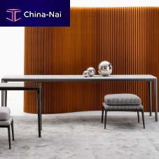 Contemporary sideboard table MirtoMDFglassmarble