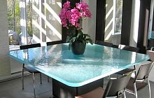 Contemporary table DINING INglasssquare
