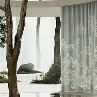 Curtain fabric AN 05floral patternviscosewashable