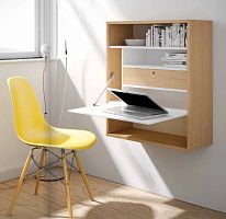 Wall-mounted desk REEXcontemporarywooden