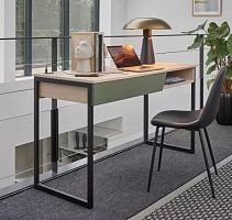 Free-standing desk OBLIKcontemporarymelaminestraight