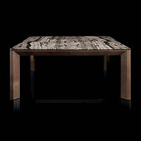 Contemporary table SOPRANOmarblegranitesolid wood