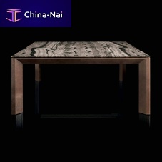 Contemporary table SOPRANOmarblegranitesolid wood