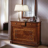 Traditional chest of drawers D 702cherrywood6-drawer