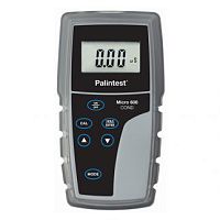 Portable conductivity meter Micro 600 PT1220with LCD displaywith automatic temperature compensation