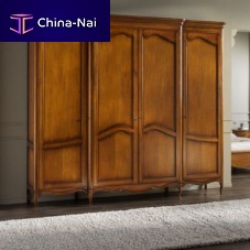 Traditional wardrobe 7144woodenwith swing doors