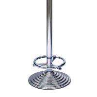 Sheet metal table base Dcontemporaryroundsquare