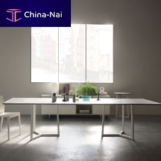 Contemporary table ASTYLEsolid woodashceramic